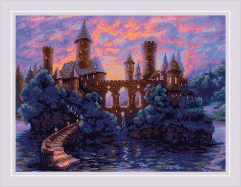 Mysterious Castle cross stitch kit by RIOLIS Ref. no.: 1909