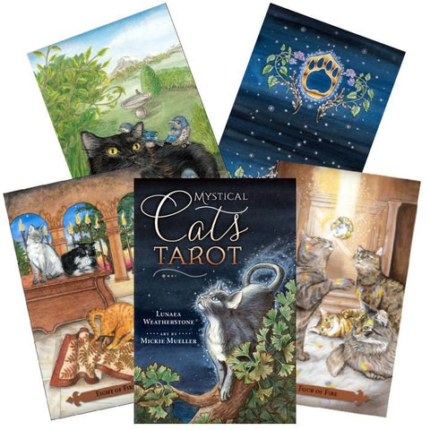 Magical Cats Tarot cards Llewellyn