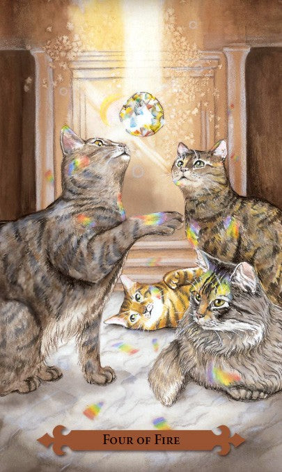 Magical Cats Tarot cards Llewellyn