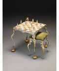 Handmade 24K Gold-Plated Bronze Chess Set