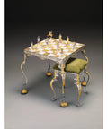 Handmade 24K Gold-Plated Bronze Chess Set