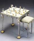 Handmade 24K Gold-Plated Bronze Chess Set