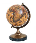 Vintage World Globe with Marble Base