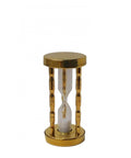 Gold Aluminum 3-Minute Hourglass Timer