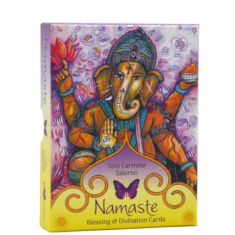 Namaste Blessing and Divination Cards Blue Angel