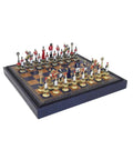 NAPOLEON: hand-coloured chess set