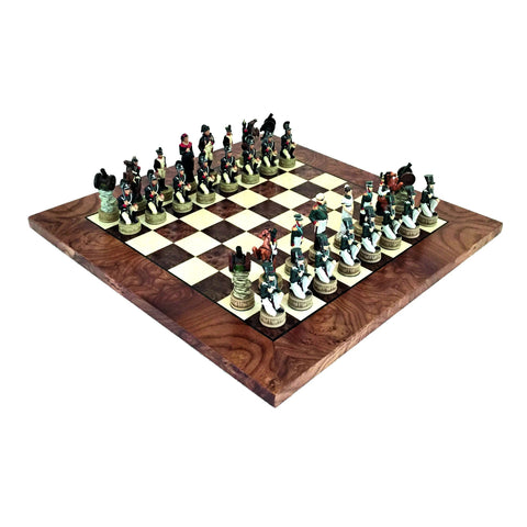 Napoleon In Russia Chess Set Briar Elm