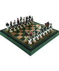 Napoleon In Russia Chess Set Leatherette