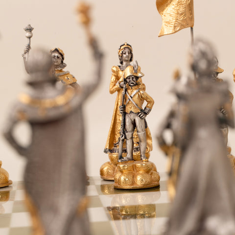 Napoleon: Ultra Luxurious 24k Gold Limited Edition Chess Set