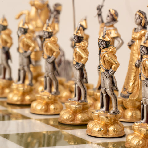 Napoleon: Ultra Luxurious 24k Gold Limited Edition Chess Set