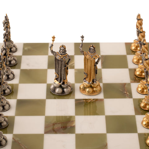 Napoleon: Ultra Luxurious 24k Gold Limited Edition Chess Set