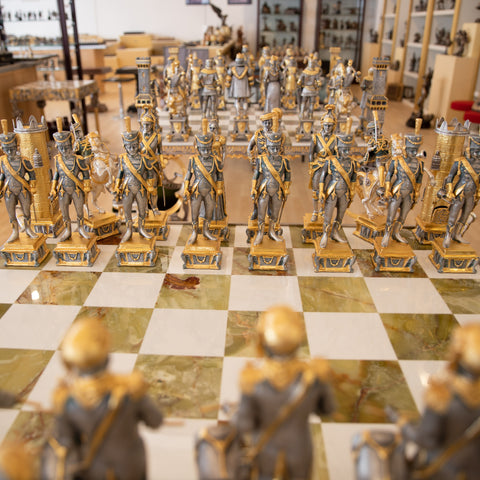 Napoleon vs Russians: Ultra Luxurious Limited Edition Chess Set