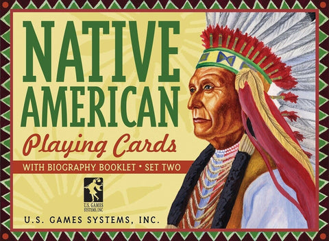 Native American Set Two Playing Cards Us Games Systems