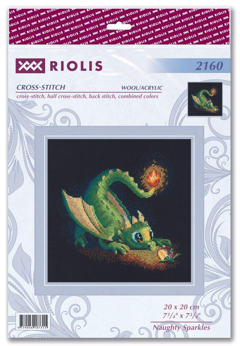 Naughty Sparkle. Cross Stitch kit by RIOLIS Ref. no.: 2160