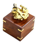 Small Brass Sextant in Box NC1506