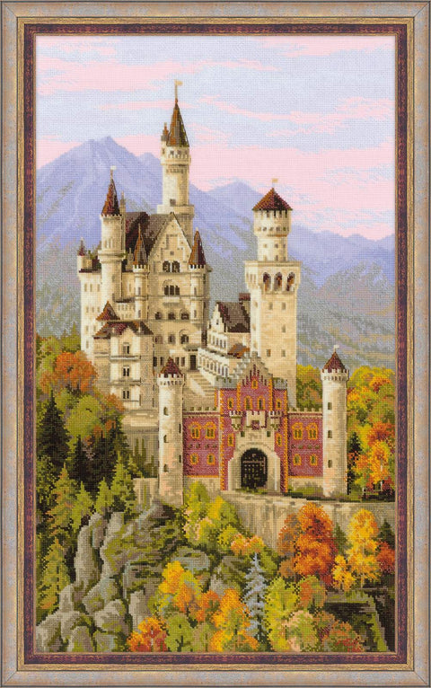 Neuschwanstein Castle - Cross Stitch Kit from RIOLIS Ref. no.:1520