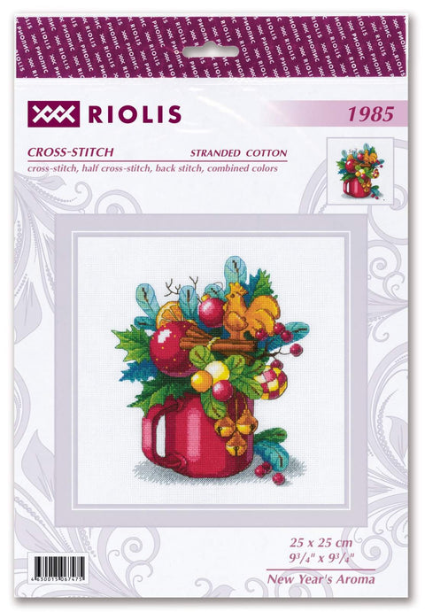 New Year's Aroma cross stitch kit by RIOLIS Ref. no.: 1985