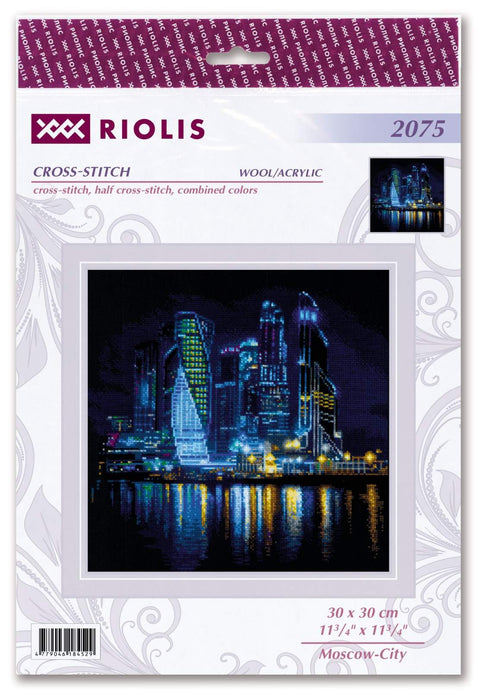 Night City. Cross Stitch kit by RIOLIS Ref. no.: 2075