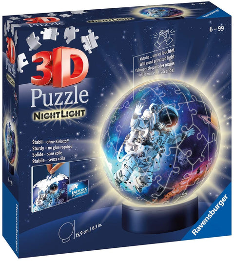 Night Light Puzzle Ball Astronauts in Space