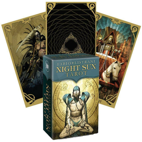 Night Sun Mini Tarot Cards Lo Scarabeo