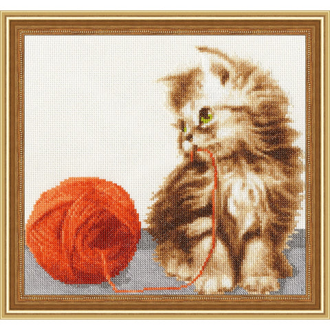 Kitten with Threads NL042 - Hobby.lt