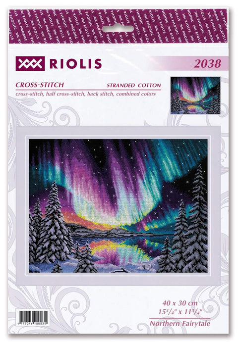 Northern Fairytale. Cross Stitch kit by RIOLIS Ref. no.: 2038