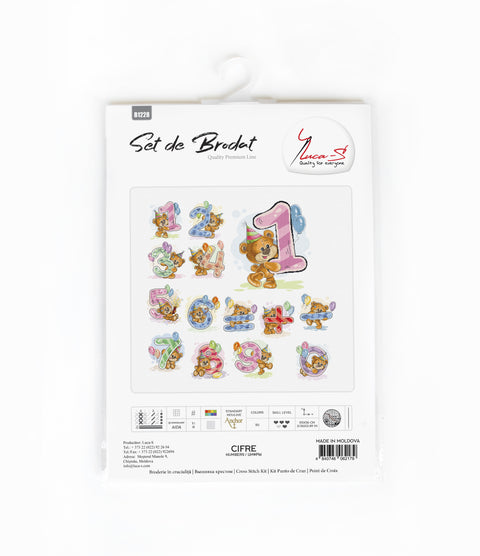 Numbers SB1228 - Cross Stitch Kit