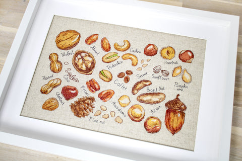 Nuts & Seeds SB1165 - Cross Stitch Kit