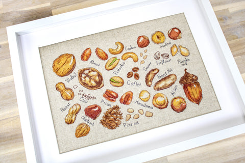 Nuts & Seeds SB1165 - Cross Stitch Kit