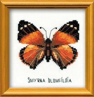 Nymphalidae Butterfly - Cross Stitch Kit from RIOLIS Ref. no.:HB094