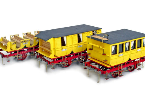 Occre Adler Coaches 1:24 Scale Model Kit (3 MODELS) - 56001