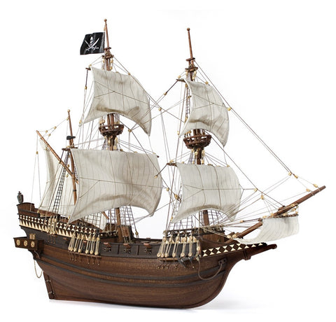 Occre Buccaneer Wooden Pirate Galleon 1:100 Scale Model Ship Kit 12002