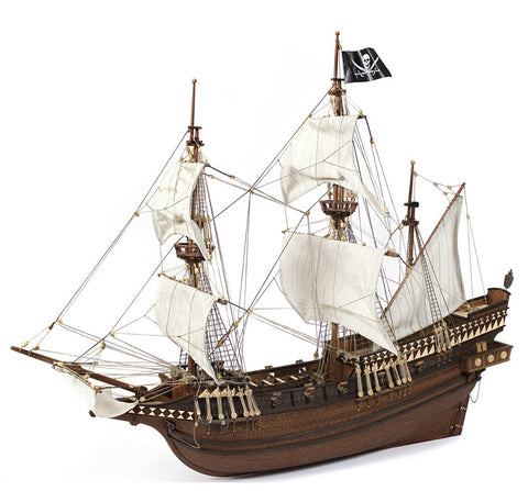 Occre Buccaneer Wooden Pirate Galleon 1:100 Scale Model Ship Kit 12002