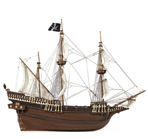 Occre Buccaneer Wooden Pirate Galleon 1:100 Scale Model Ship Kit 12002