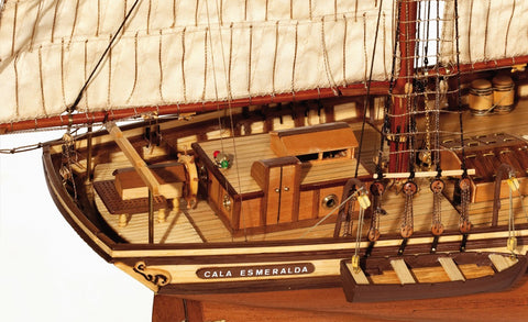 Occre "Cala Esmeralda" 1:58 Scale Model Ship Kit 13002