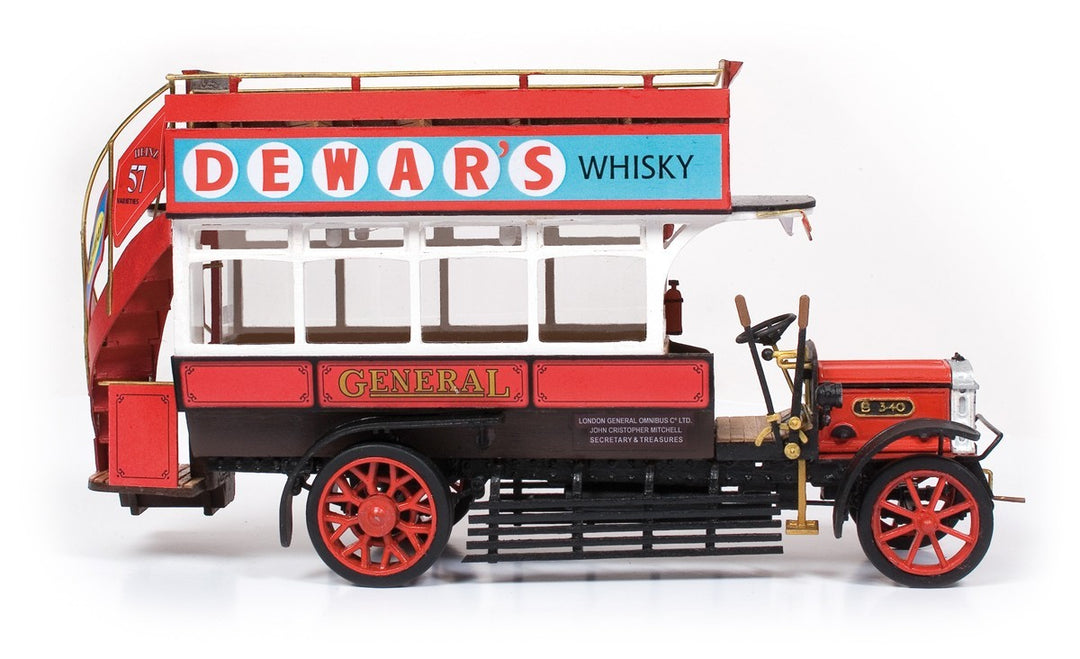 Occre Dennis Bus B-Type 1:24 Scale (57000) Beautiful Scale Model Kit ...