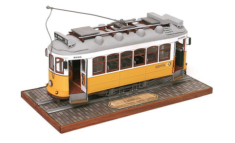 Occre Lisbon Tram 1:24 Scale Wood & Metal Model Kit Lisboa 53005