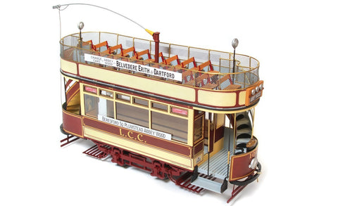 Occre London Tram LCC106 1:24 (53008) Wodden Model Kit