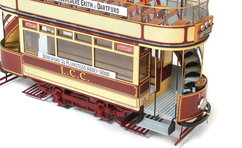 Occre London Tram LCC106 1:24 (53008) Wodden Model Kit