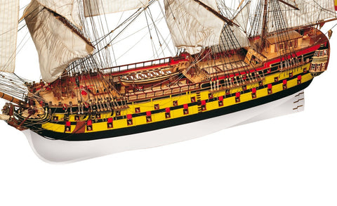 Occre San Ildefonso 74 Gun Warship .1:70 Scale. Advanced And Beautiful Model Ship Kit