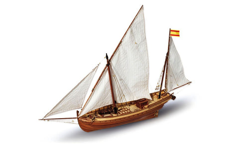 OcCre San Juan Sail Boat 1:70 Scale Very Detailed Model Kit 12001