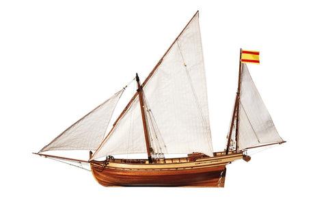 OcCre San Juan Sail Boat 1:70 Scale Very Detailed Model Kit 12001