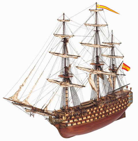 "Occre Santisima Trinidad" Extraordinary Quality Scale Model Kit 1:90 (15800) - Hobby.lt 🇬🇧