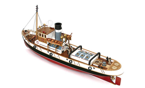 Occre Ulises Ocean Going Steam Tug 1:30 (61001) Scale Model Boat Kit