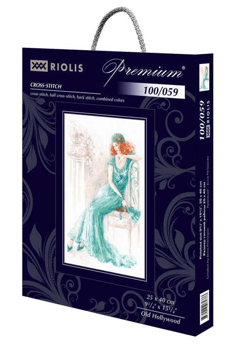 Old Hollywood cross stitch kit by RIOLIS Ref. no.: 100/059