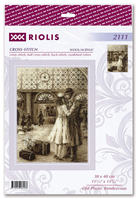 Old Photo. Rendezvous. Cross Stitch kit by RIOLIS Ref. no.: 2111