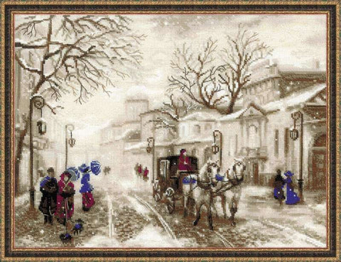 Old Street - Cross Stitch Kit from RIOLIS Ref. no.:1400