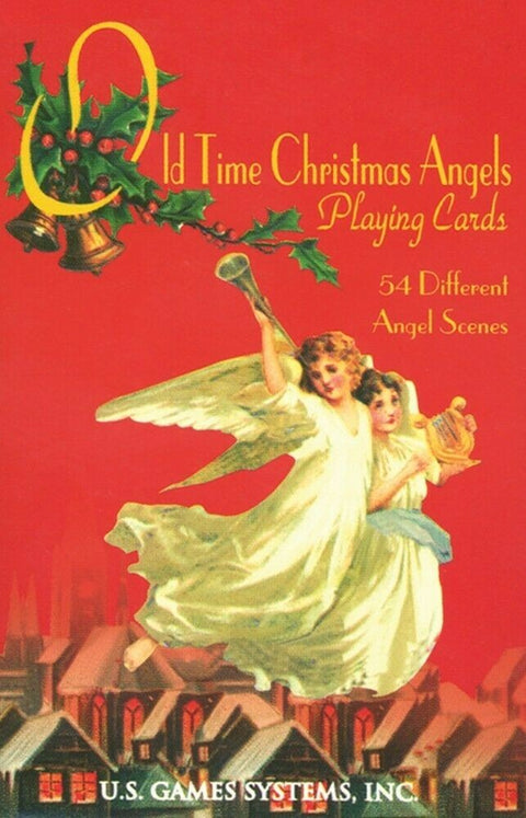 Old Time Christmas Angels Playing Cards US Games Systems