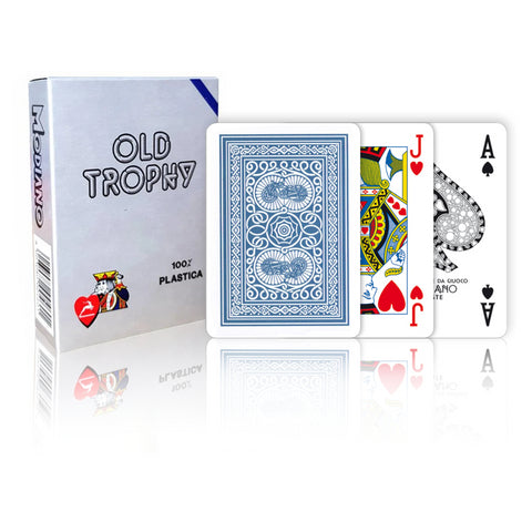 Modiano Old Trophy playing cards (blue)