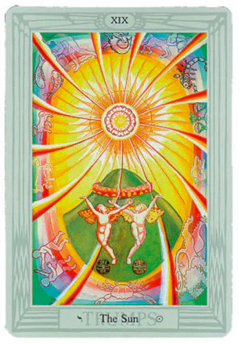Aleister Crowley THOTH Small Tarot cards US Games Systems